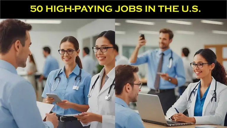 50 High-Paying Jobs in the U.S.